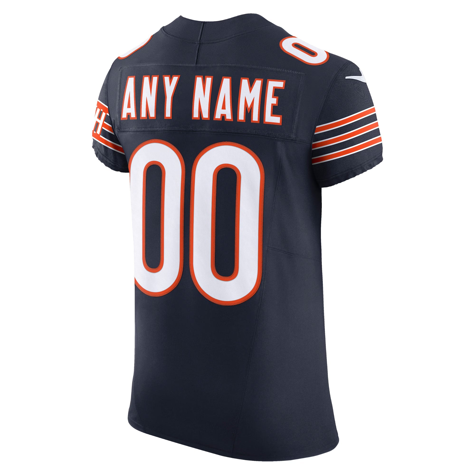 Chicago Bears Navy Vapor F.U.S.E. Elite Custom Jersey