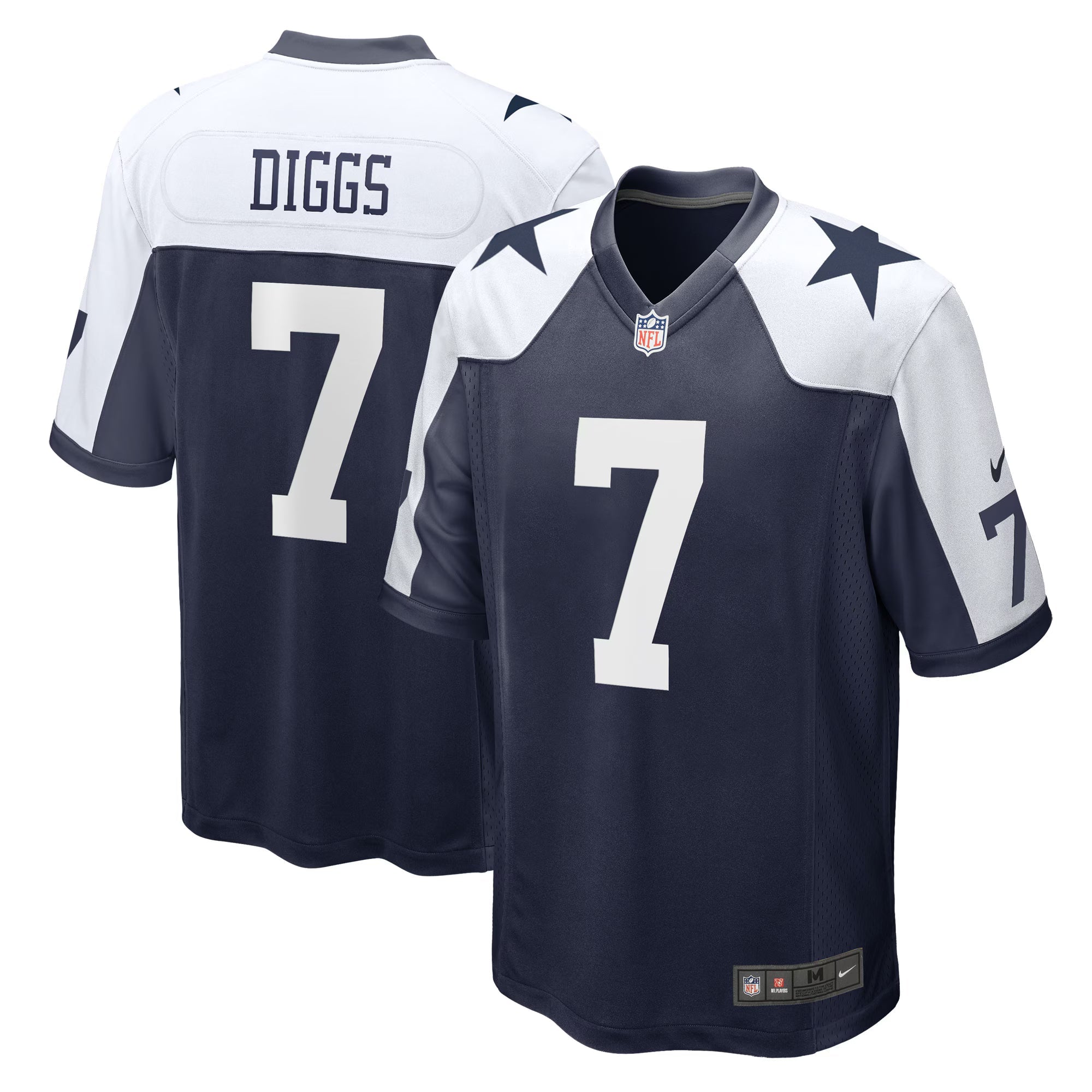Dallas Cowboys Trevon Diggs Navy Alternate Game Team Jersey