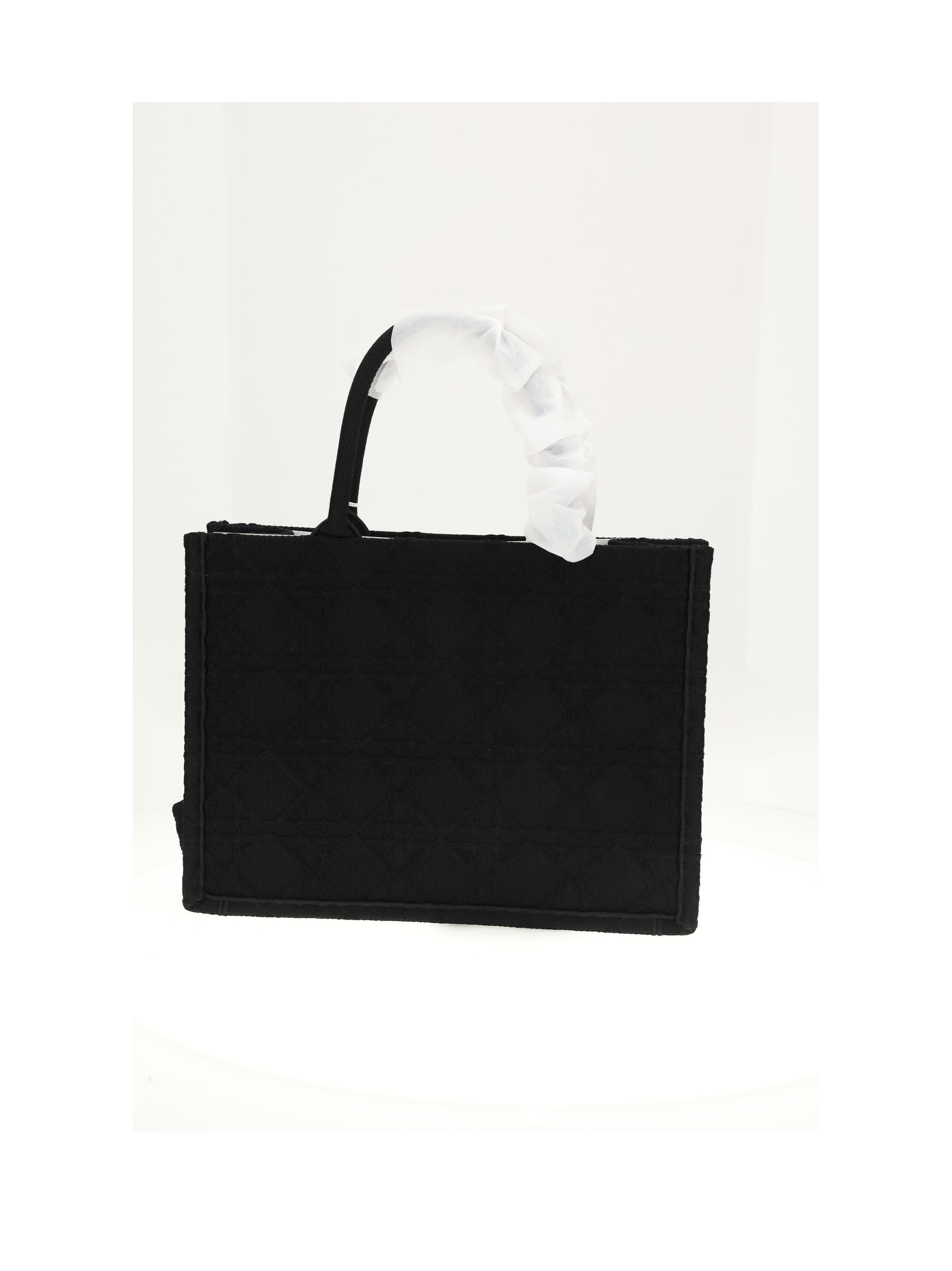 Dior Women Medium Booktote Raffia Cannage With Lady