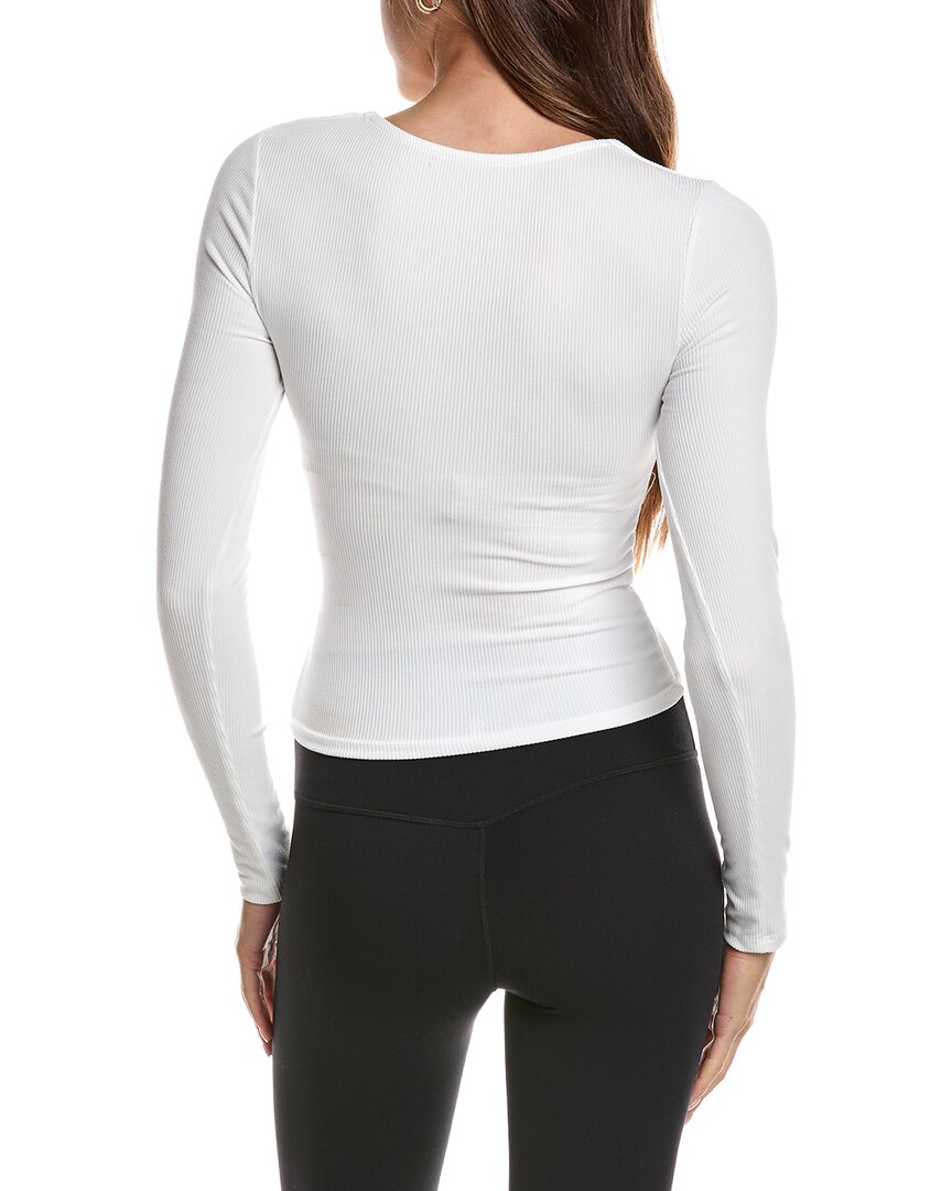 MARION Deep V-Neck Crop Top