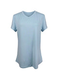 Women's Lounge Short Sleeve Shirt In Light Blue