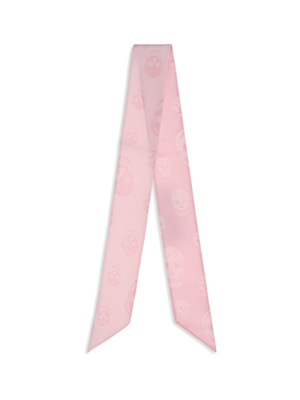 Alexander Mcqueen Women Skull Ribbon Scarf