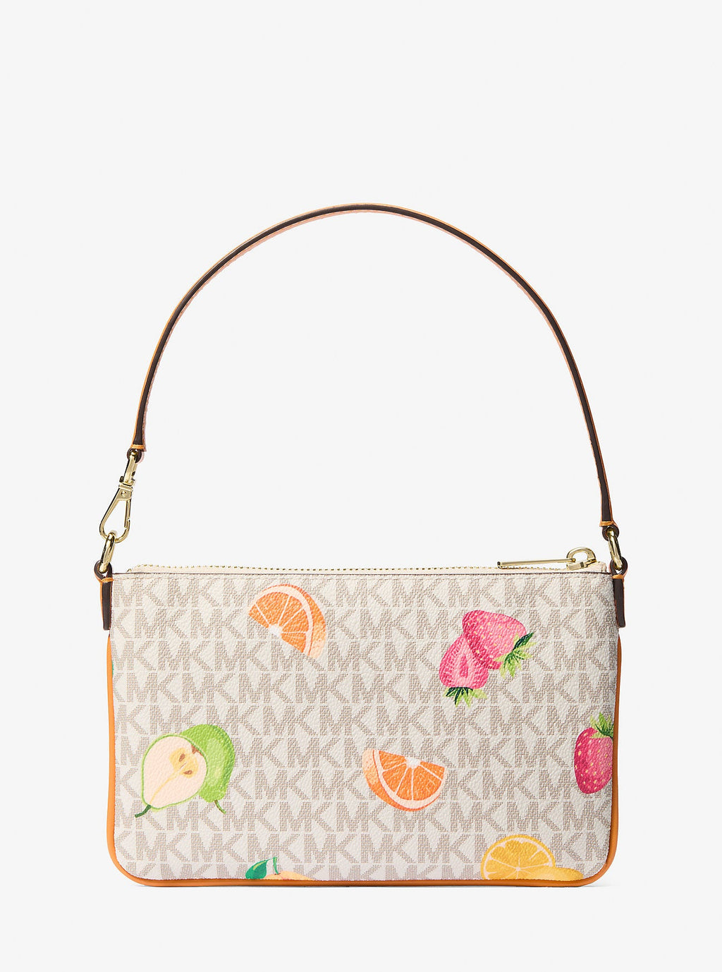 Jet Set Travel Small Printed Signature Logo Wristlet