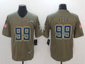 Men's Los Angeles Chargers Joey Bosa #99 Brown Game Jersey1