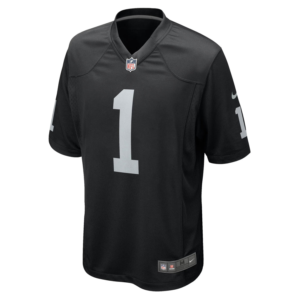 Las Vegas Raiders Marcus Epps Black Game Player Jersey