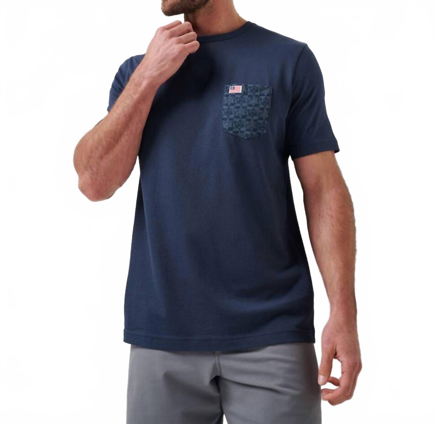 Good Ol Days Short Sleeve Tee In Total Eclipse