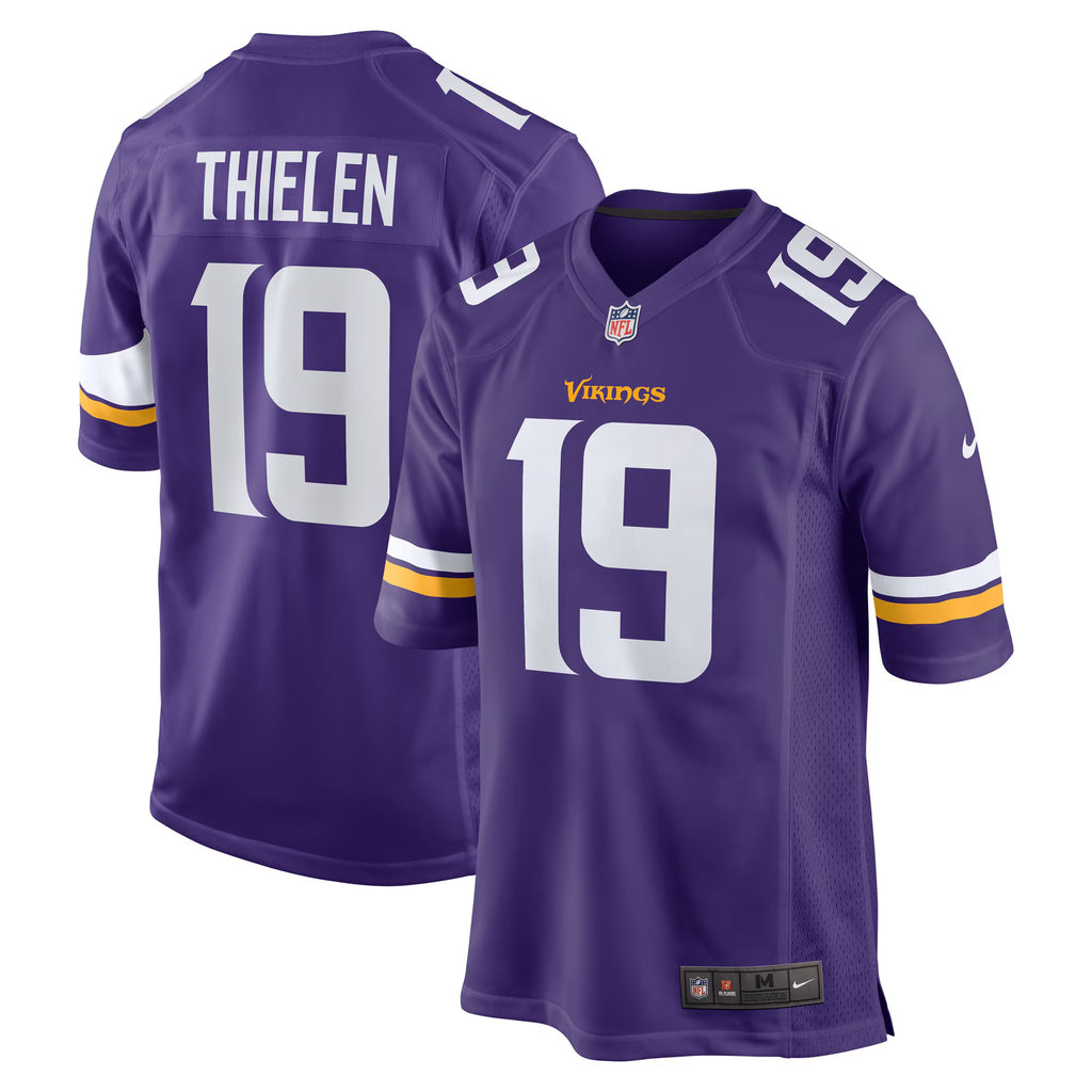 Minnesota Vikings Adam Thielen Purple Game Jersey