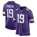 Minnesota Vikings Adam Thielen Purple Game Jersey