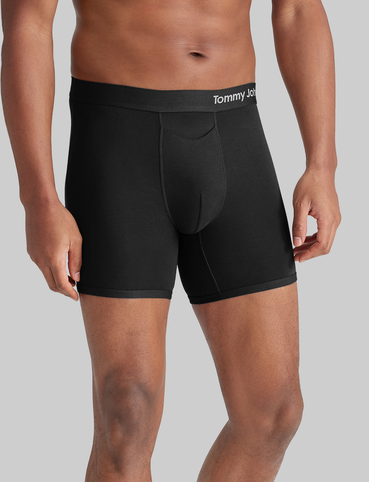 Men's Cool Cotton Mid-Length Boxer Brief 6"