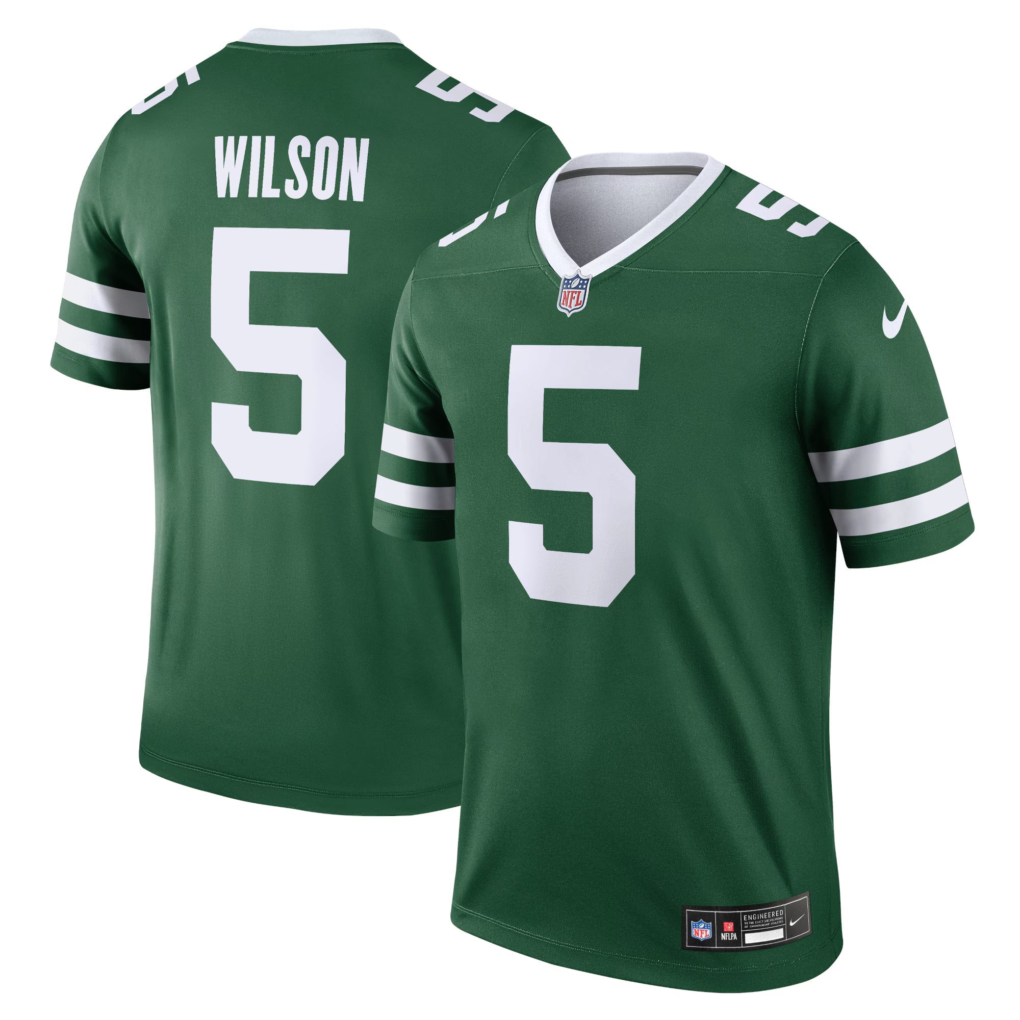 New York Jets Garrett Wilson Green Legend Player Performance Top