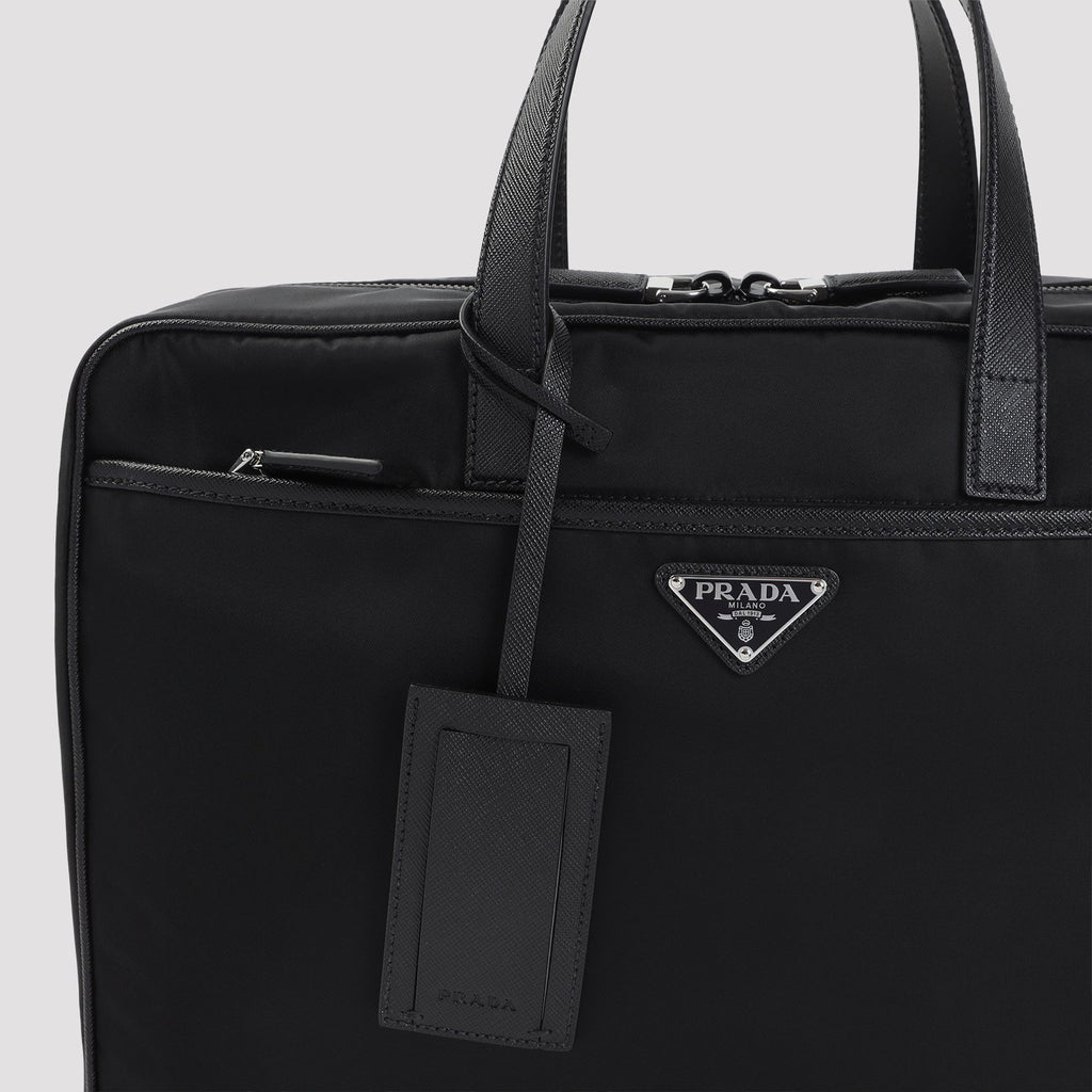 Prada Re-Nylon Briefcase Unisex