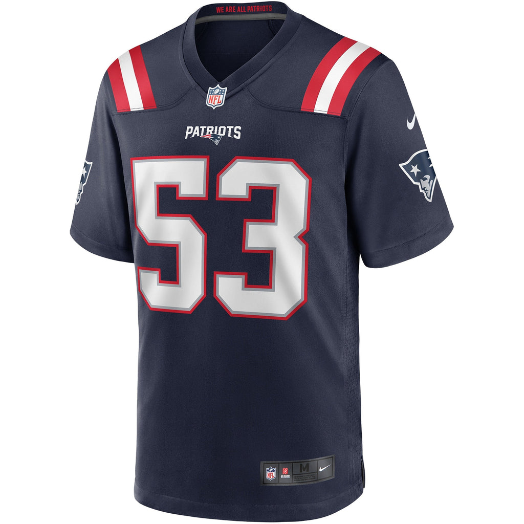 New England Patriots Chris Slade Navy Game Retired Player Jersey