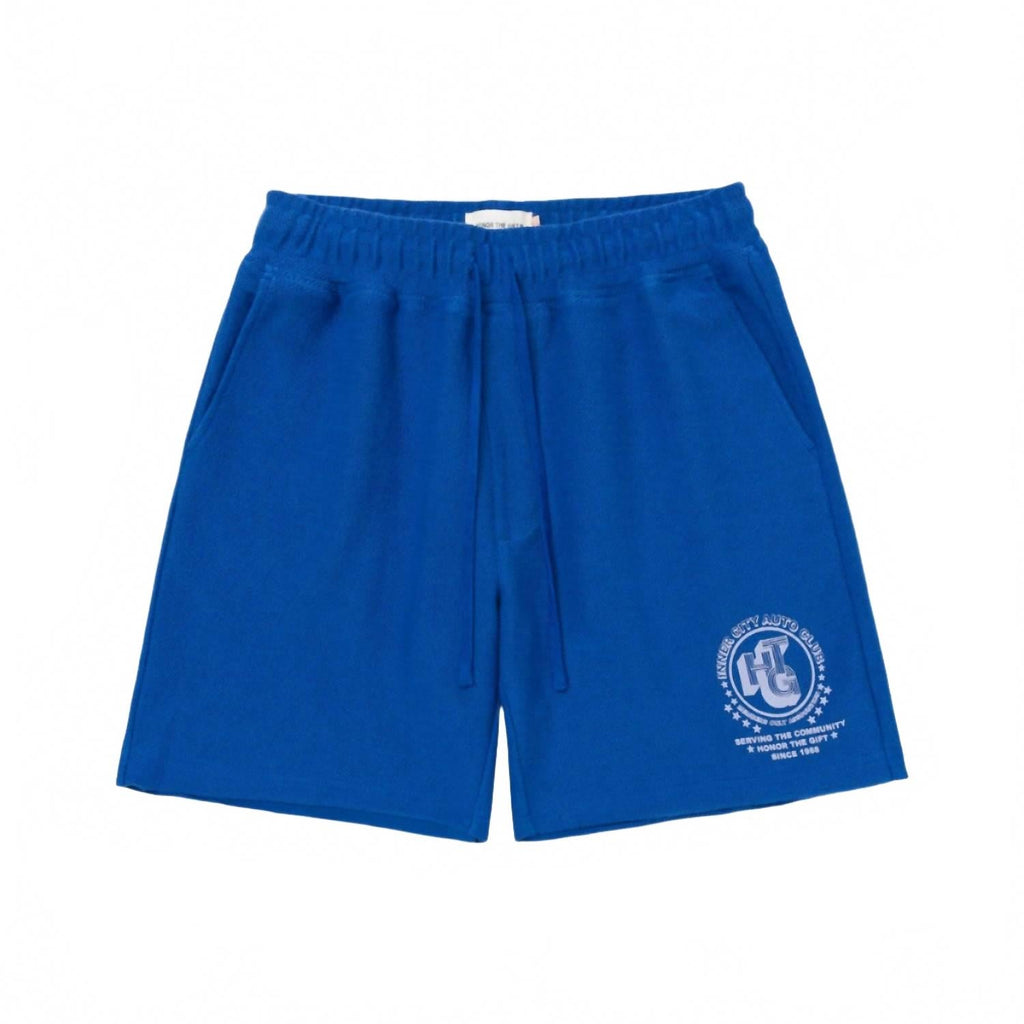 Men's Race Herringbone Short In Blue