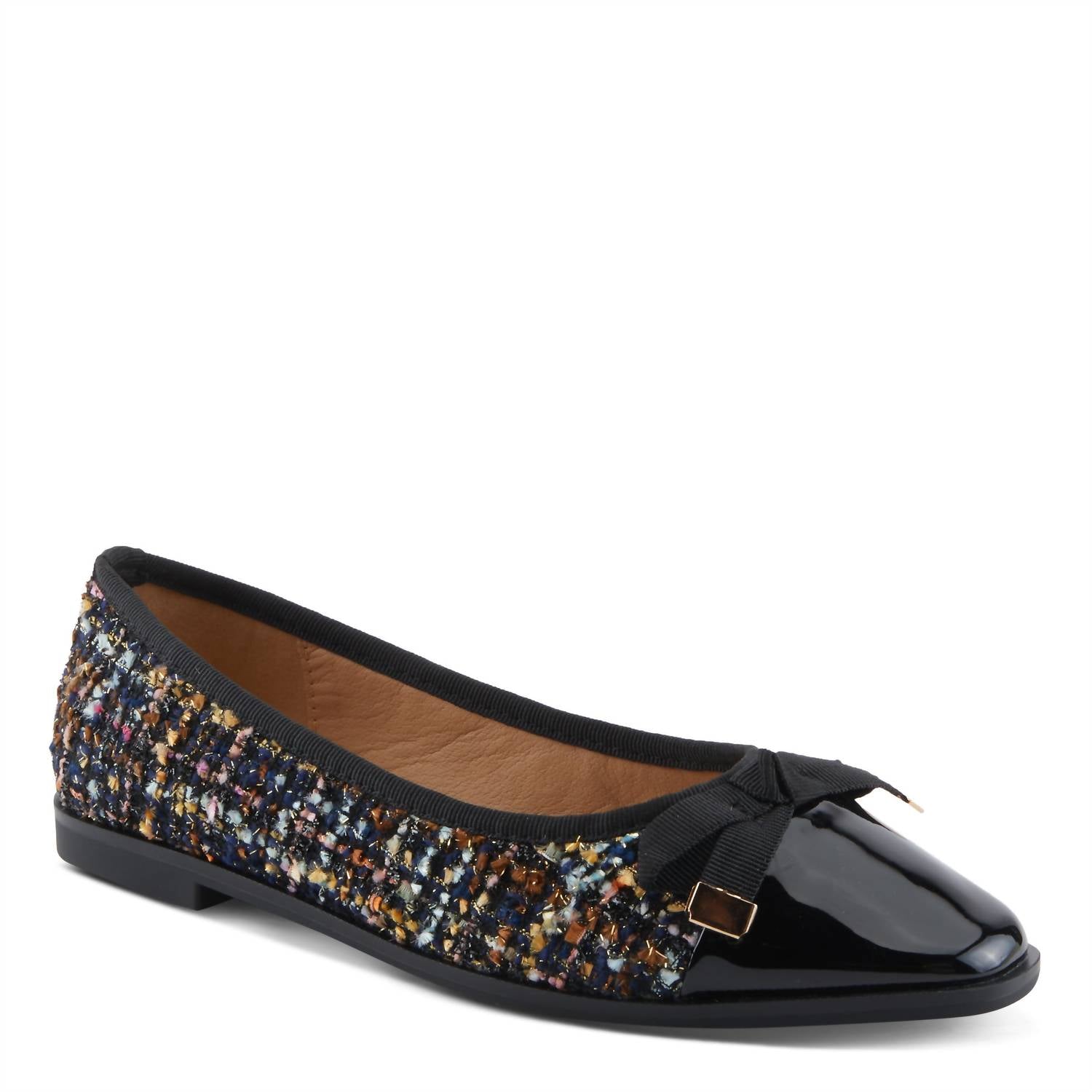 Women's Ainosa Ballet Flat Shoes In Black Multi
