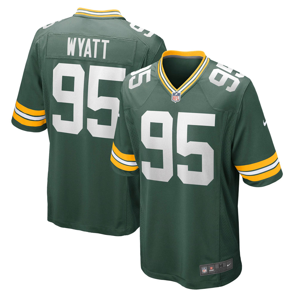 Green Bay Packers Devonte Wyatt Green Player Game Jersey