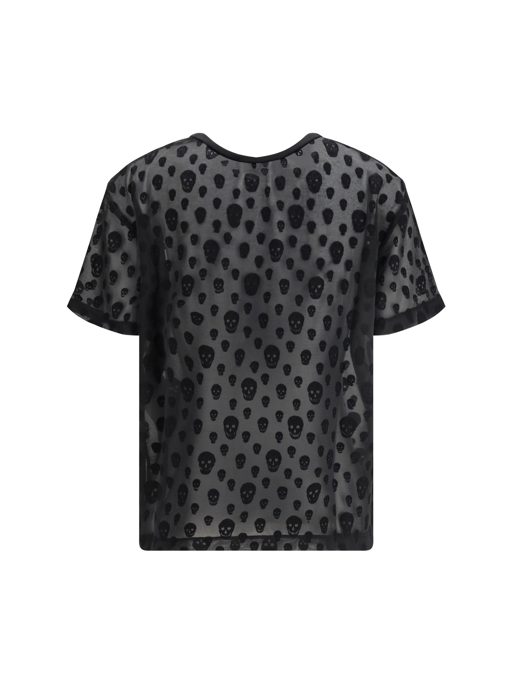 Alexander Mcqueen Women Skull T-Shirt