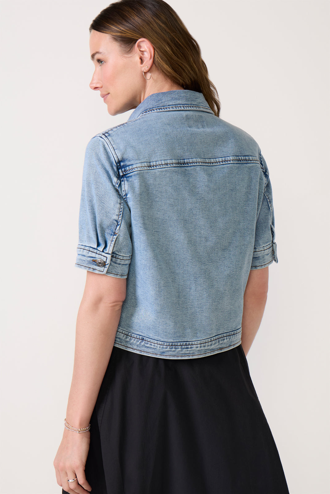 Women's Piper Short Sleeve Denim Jacket