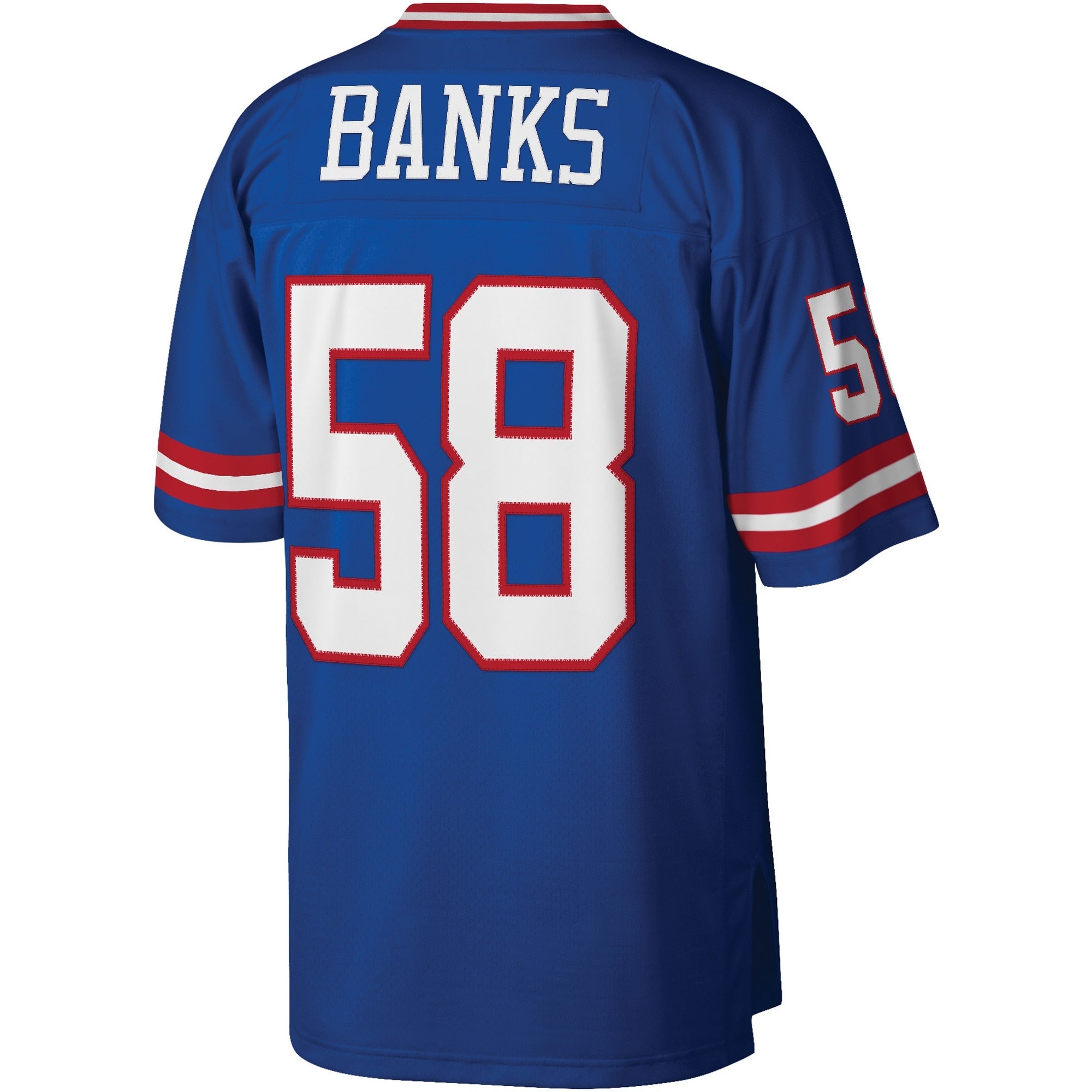 New York Giants Carl Banks Mitchell & Ness Royal Legacy Replica Jersey