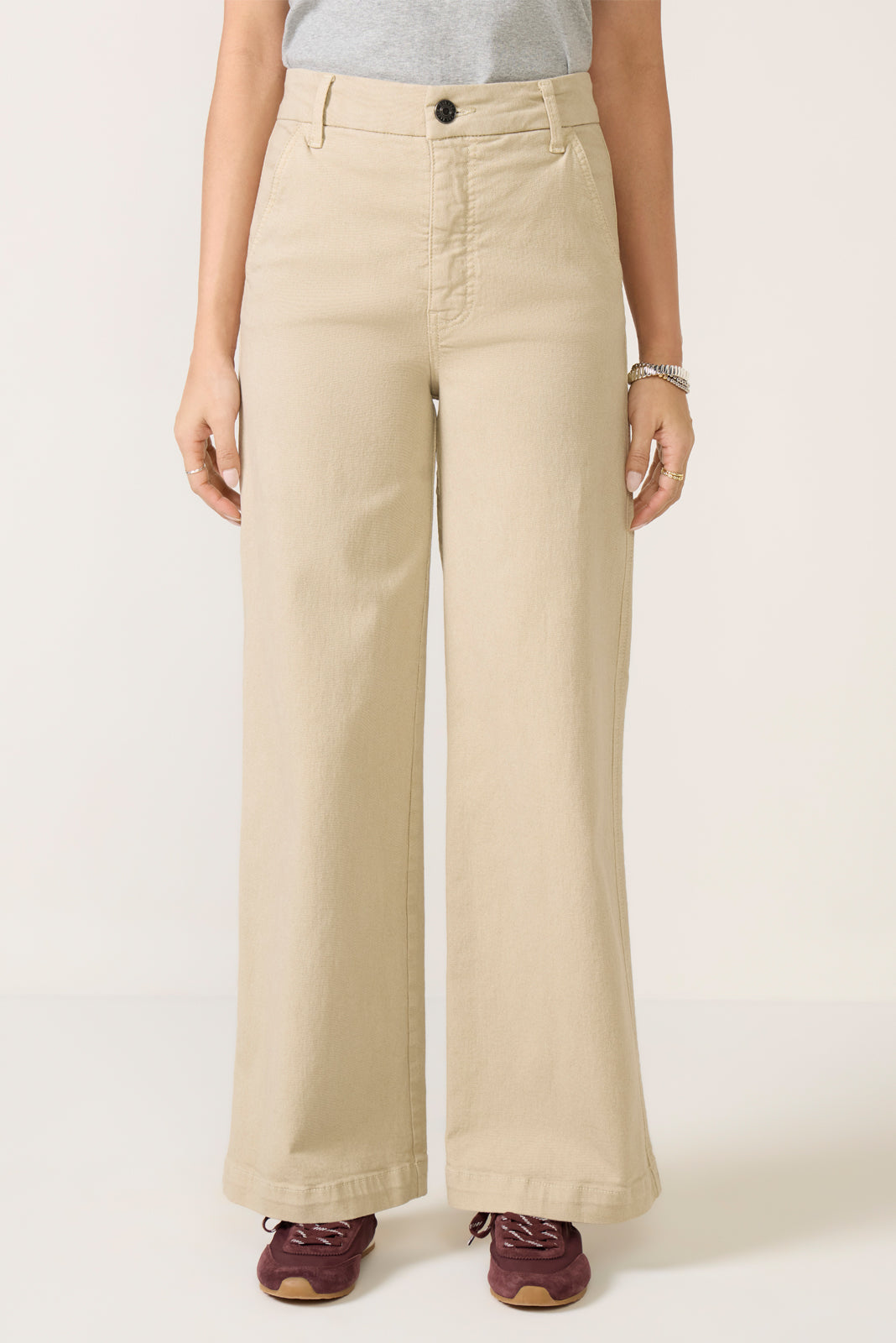 Women's Petite Jodi Trouser Wide Leg Jean