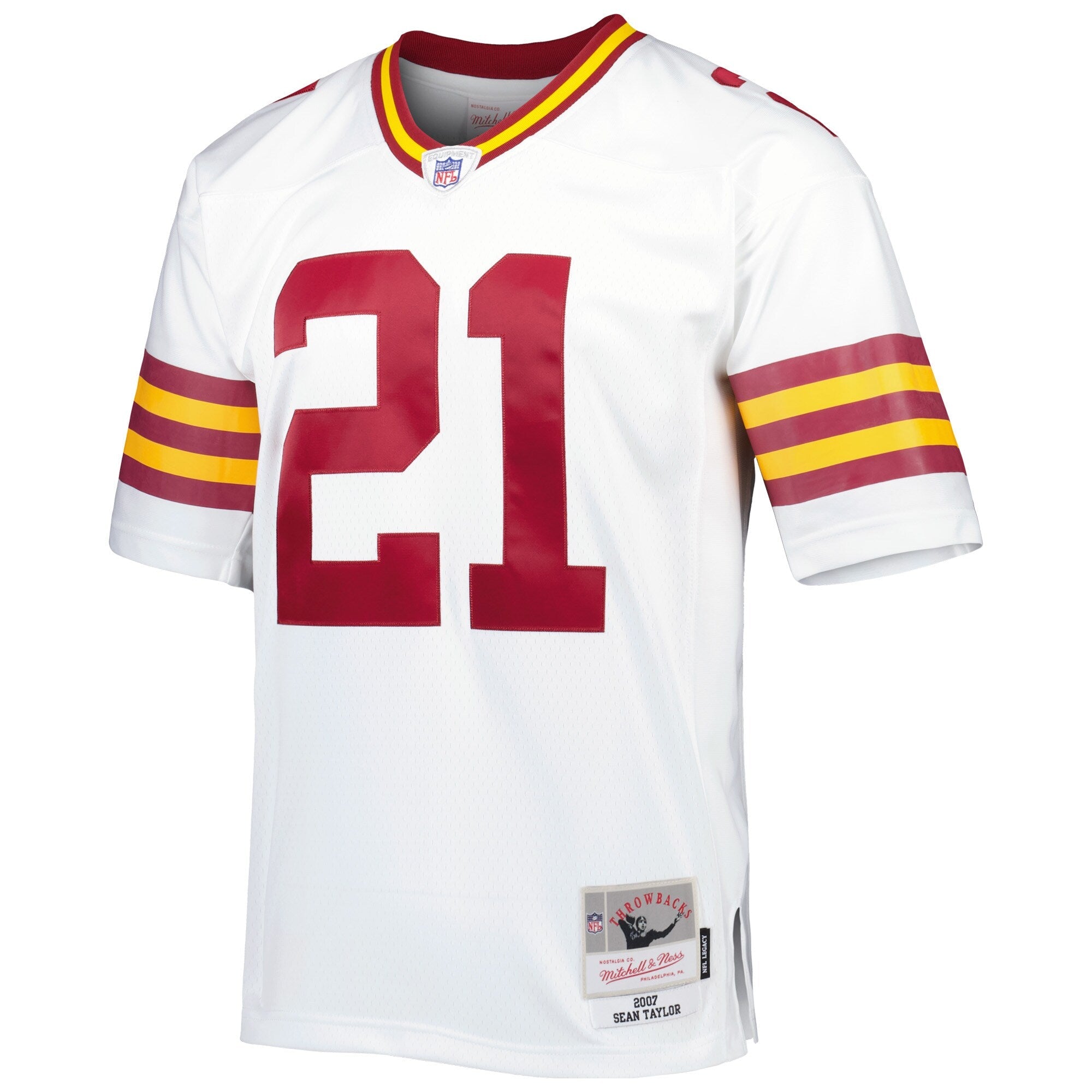 Washington Football Team Sean Taylor Mitchell & Ness White Legacy Replica Jersey