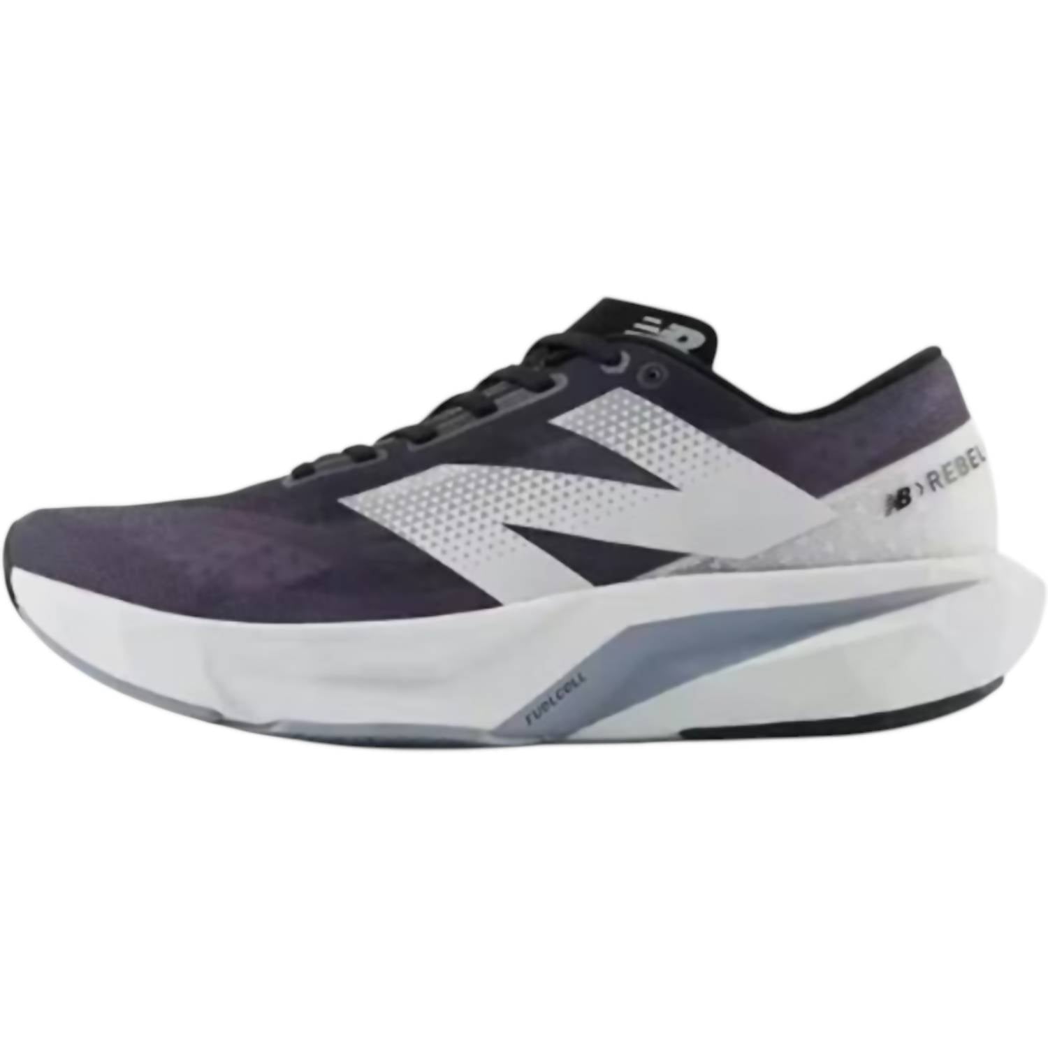 Men's Fuelcell Rebel V4 Running Shoes In Grey Black Lk4