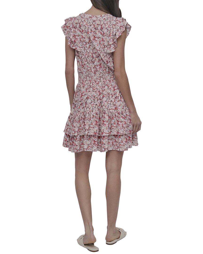 DKNY Deep V-Neck Dress