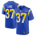 Los Angeles Rams Quentin Lake Royal Game Player Jersey