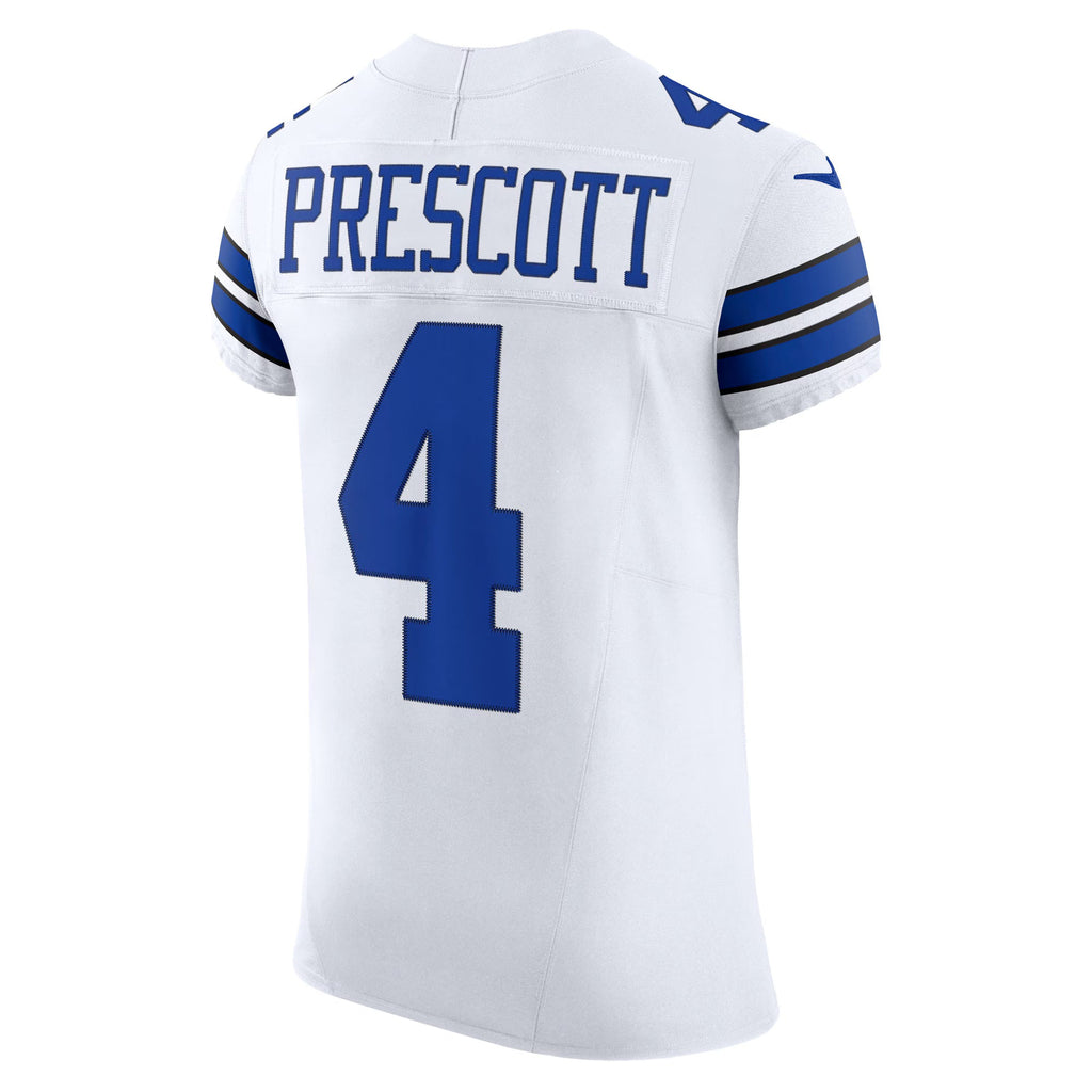 Dallas Cowboys Dak Prescott White Vapor F.U.S.E. Elite Jersey