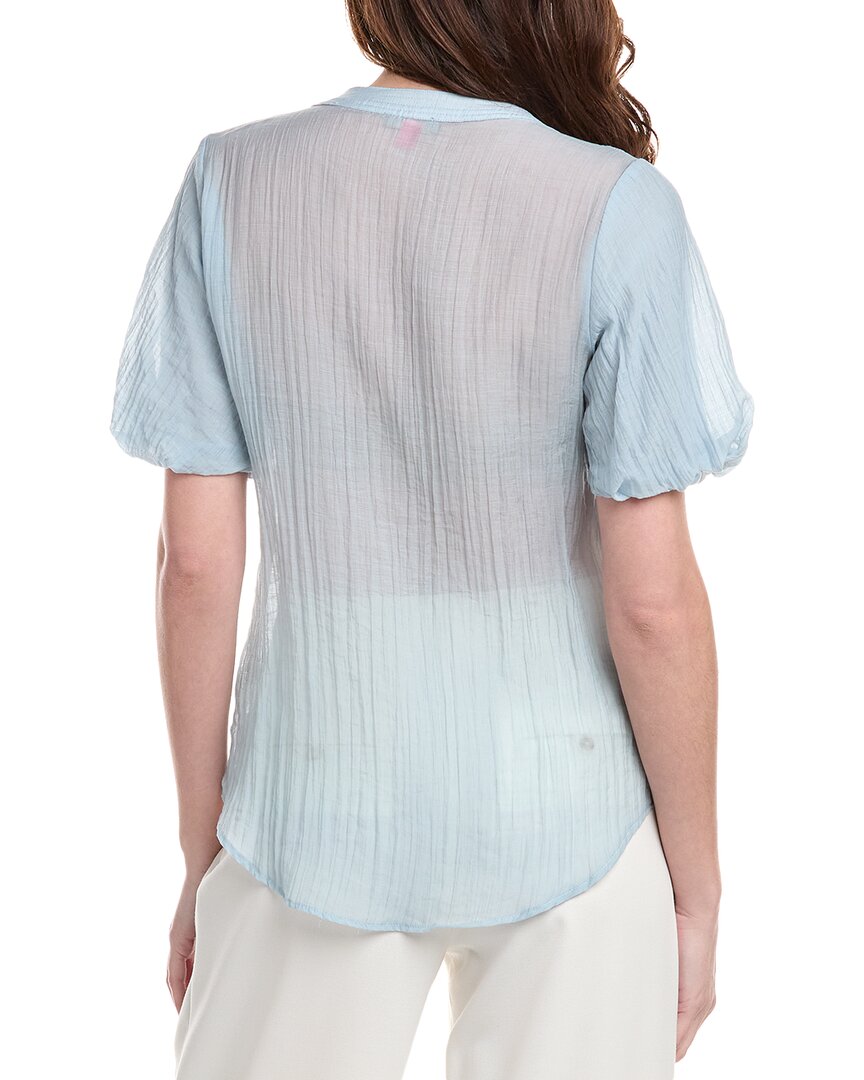 Vince Camuto Embroidered Sequin Blouse