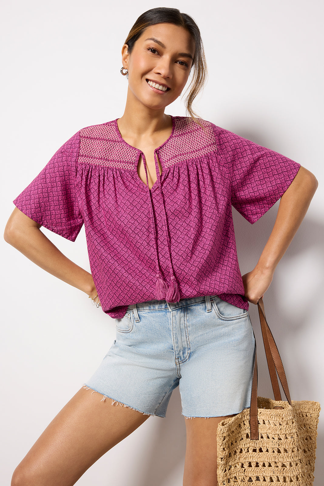 Women's Maisie Smocked Blouse