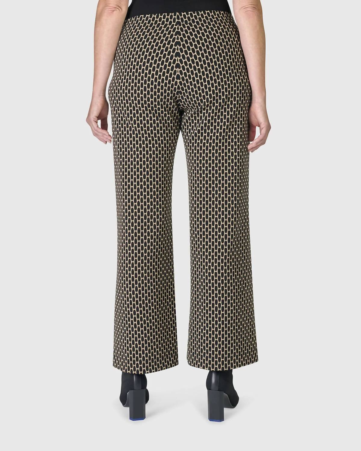 Brienne Mid Rise Trousers In Hive