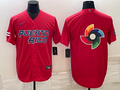 Men's 2023 World Baseball Classic Puerto Rico Red jersey