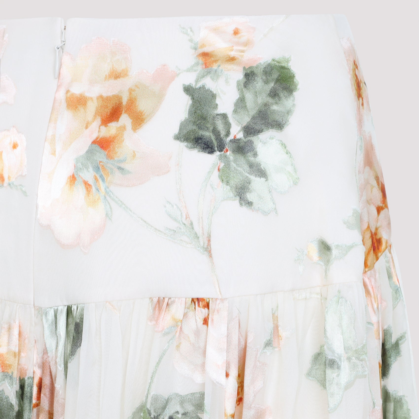 Zimmermann Carousel Burnout Midi Skirt Women