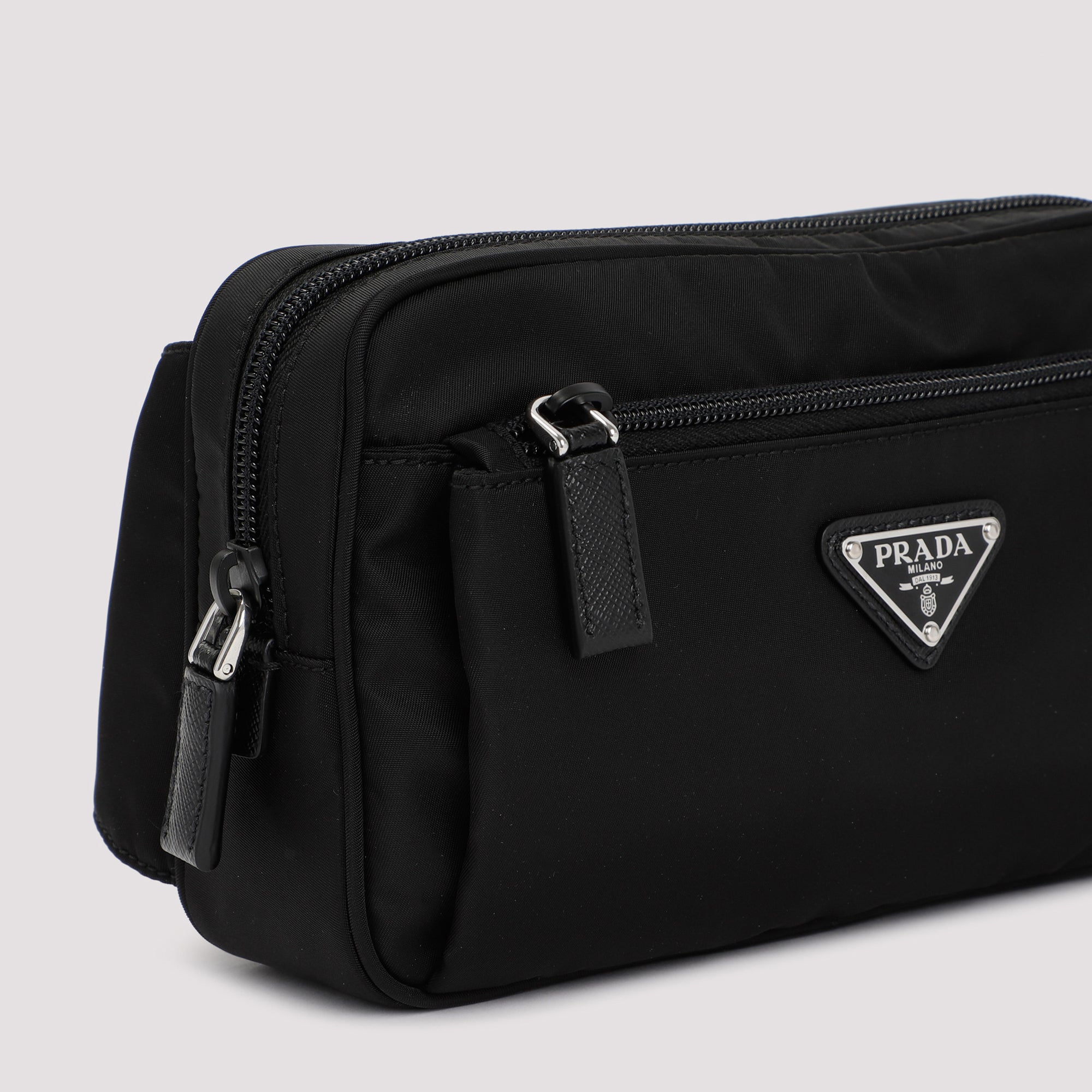 Prada Re-Nylon And Saffiano Belt Bag Unisex