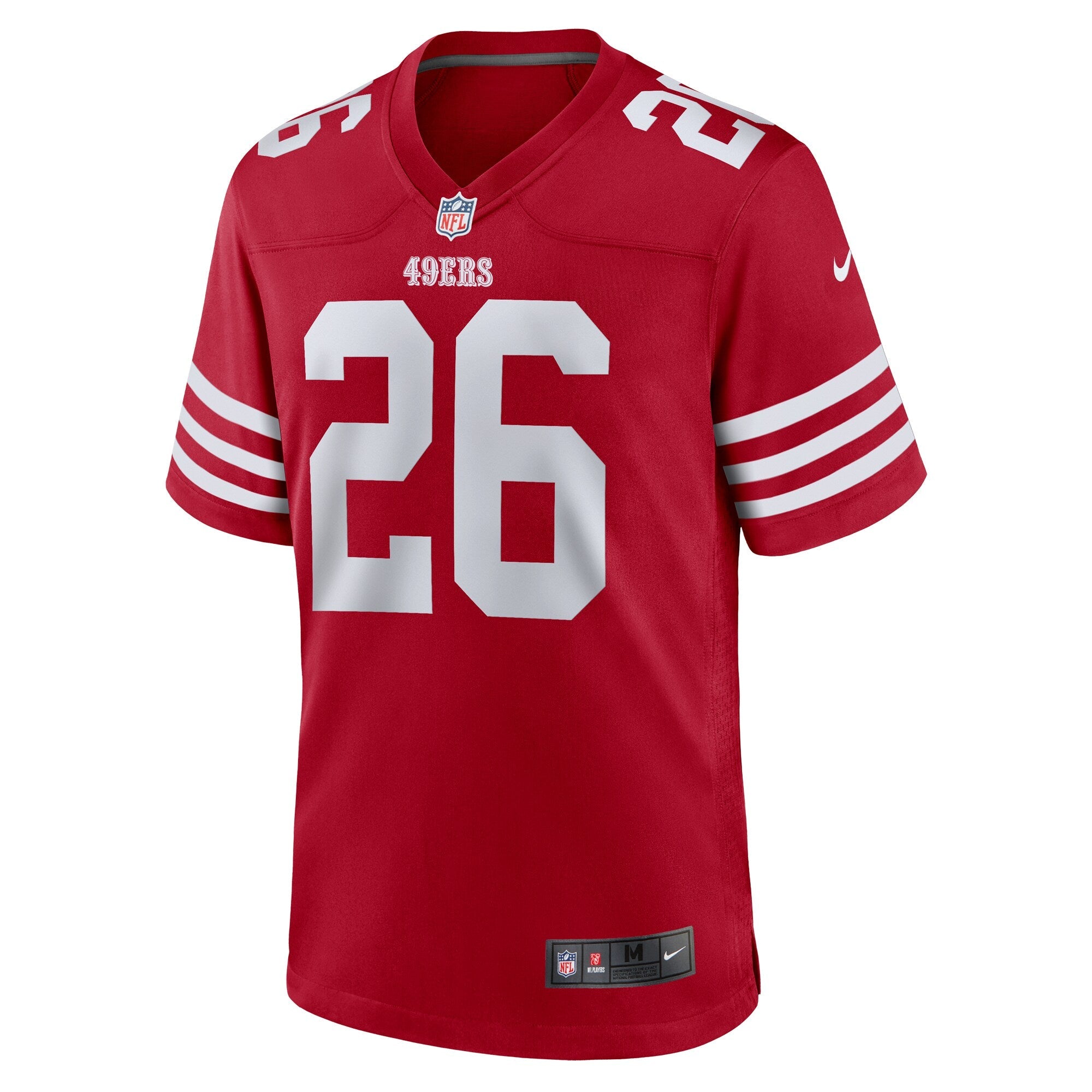 San Francisco 49ers Chase Lucas Scarlet Team Game Jersey