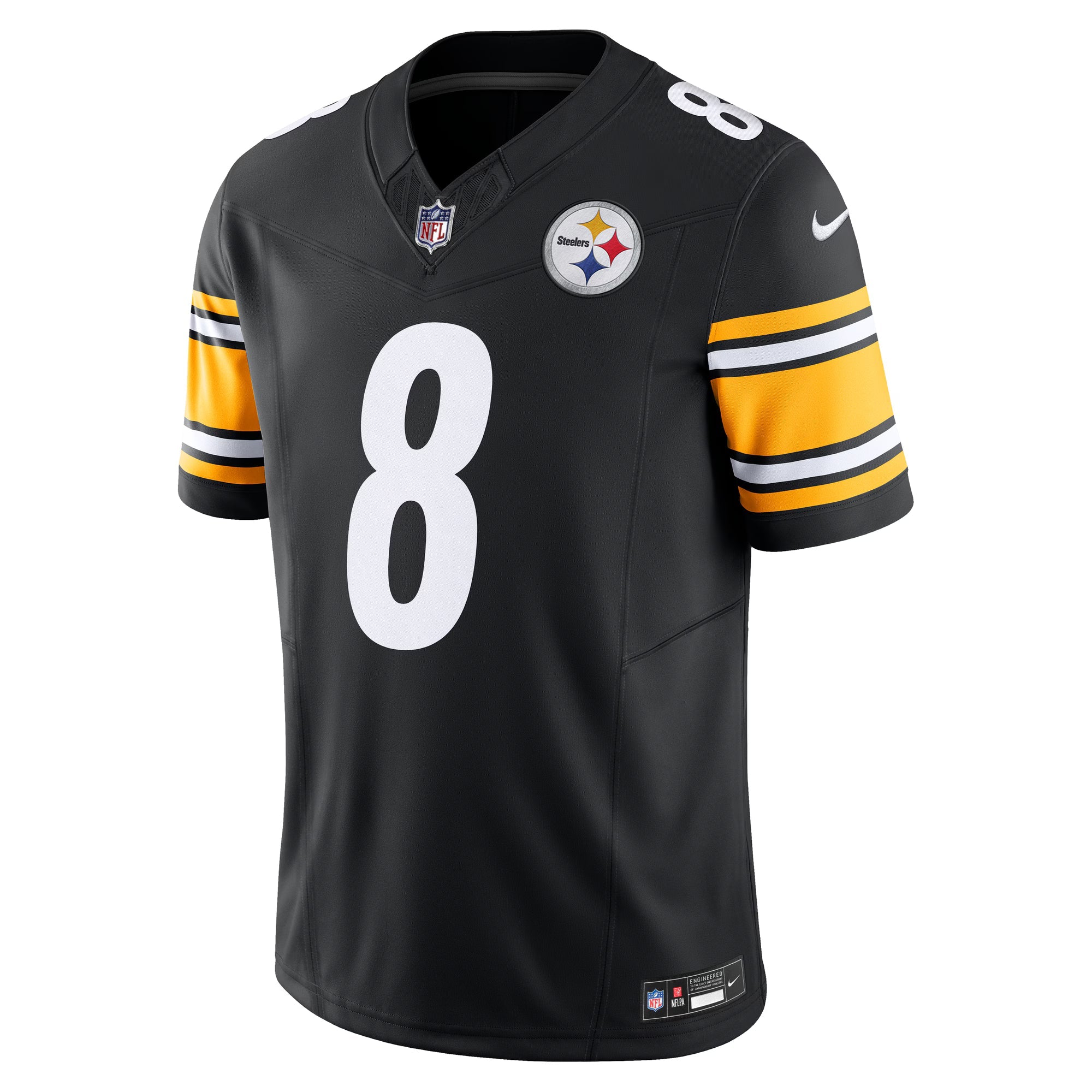Pittsburgh Steelers Aaron Rodgers Black Team Vapor F.U.S.E. Limited Jersey