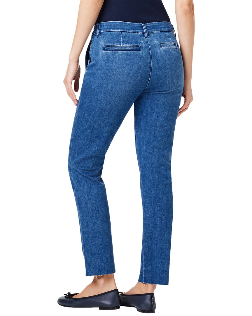 NIC+ZOE Petite Straight Leg Ankle Denim Trouser