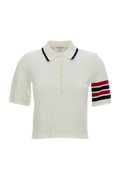 White Jersey Stitch Hector Polo