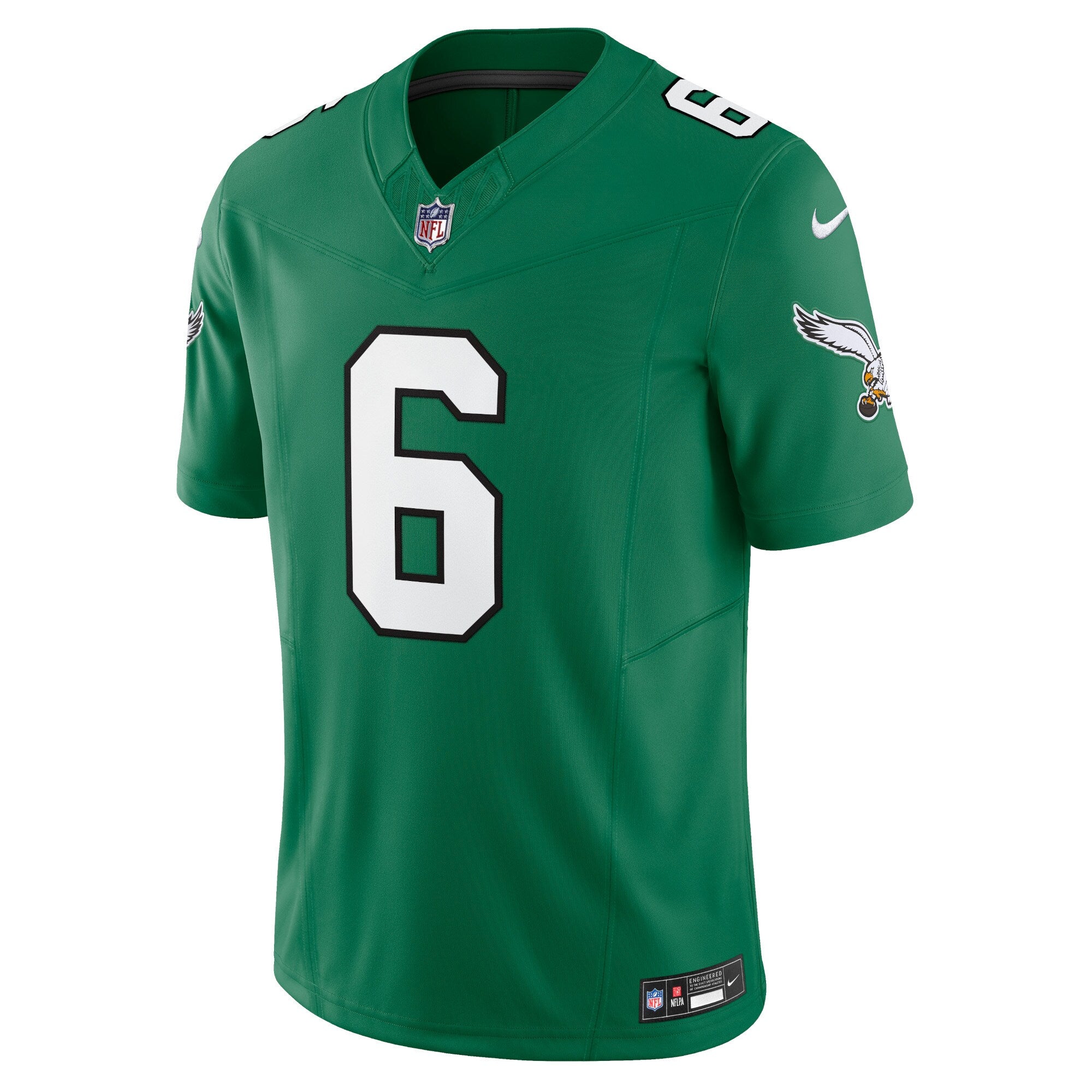 Philadelphia Eagles DeVonta Smith Kelly Green Vapor F.U.S.E. Limited Jersey