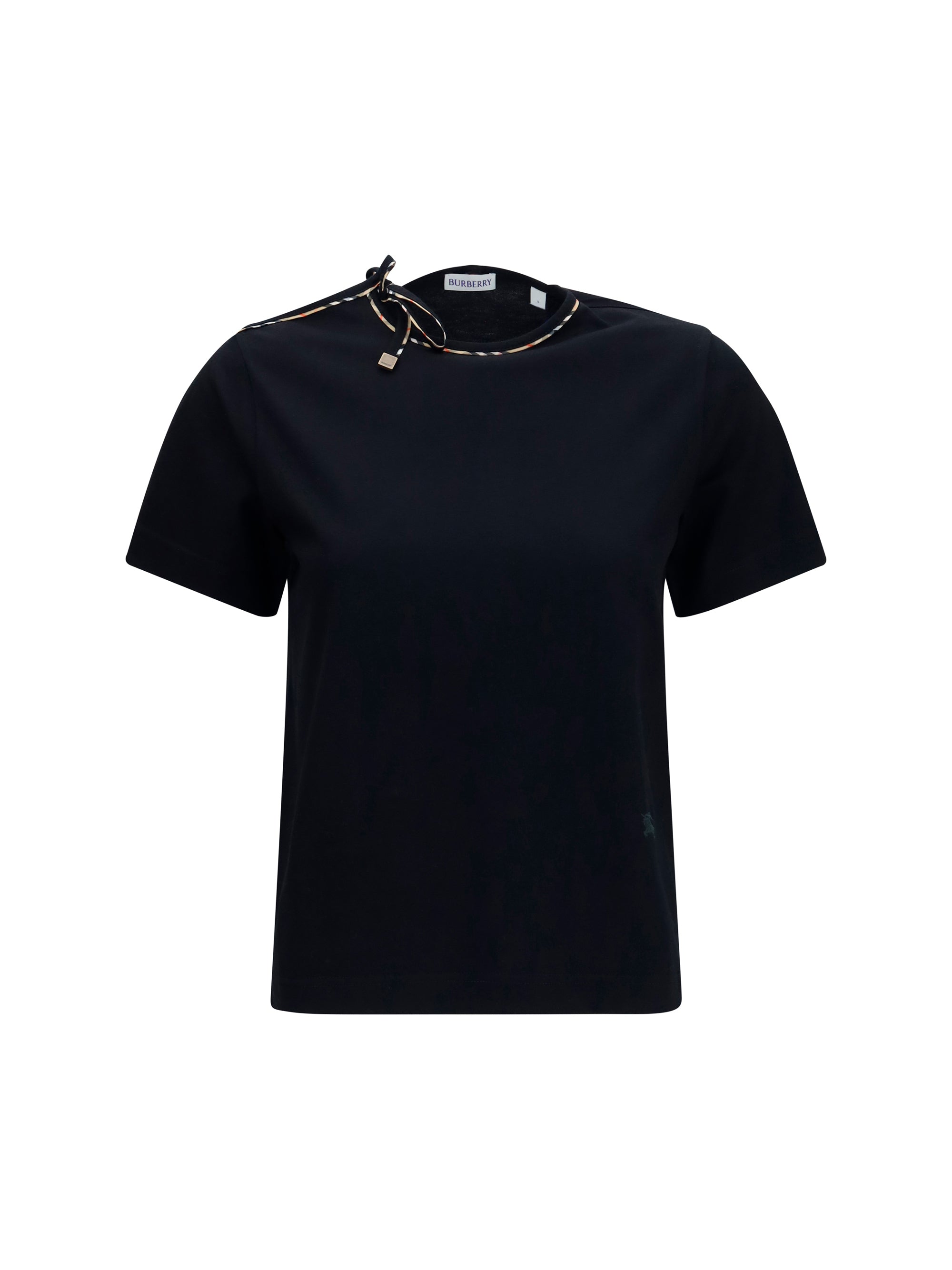 Burberry Women T-Shirt With Cut-Out Detail
