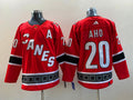 Men's Carolina Hurricanes Sebastian Aho #20 Red Player jersey