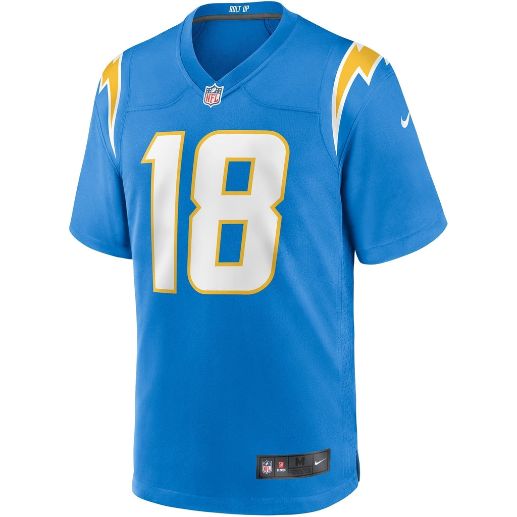 Charlie Joiner Los Angeles Chargers Nike Game Retired   Jersey - Powder Blue