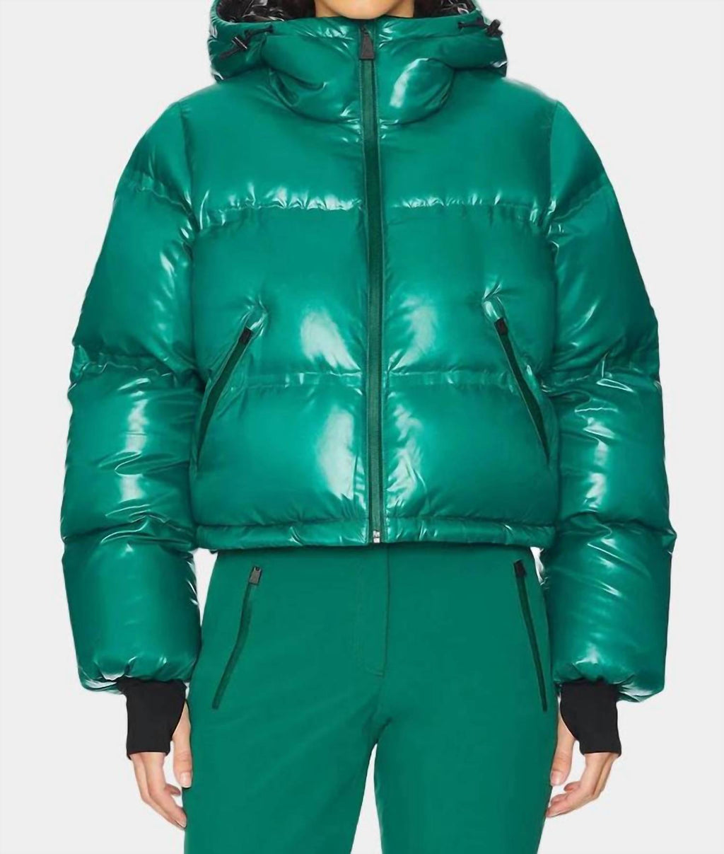 Minnie Nuke Ski Jacket In Grotto Teal