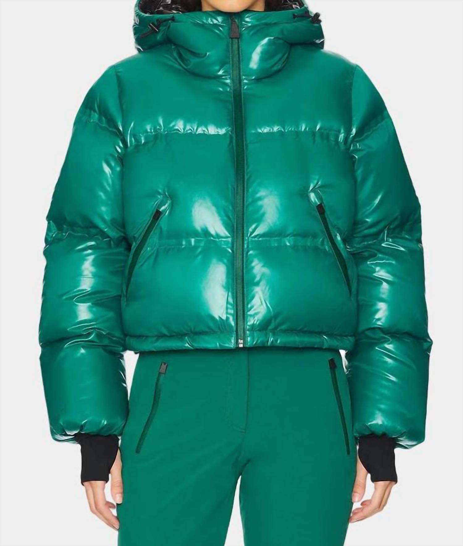Minnie Nuke Ski Jacket In Grotto Teal