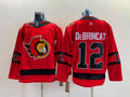 Men's Ottawa Senators Alex DeBrincat #12 Red Player Game jersey