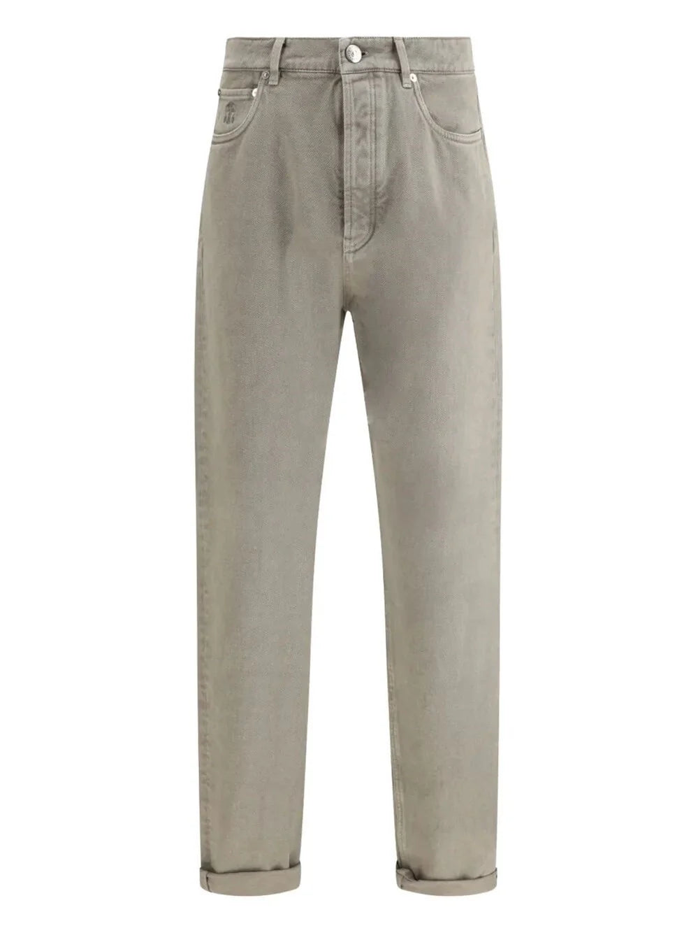 Brunello Cucinelli Men Dyed Denim Pants