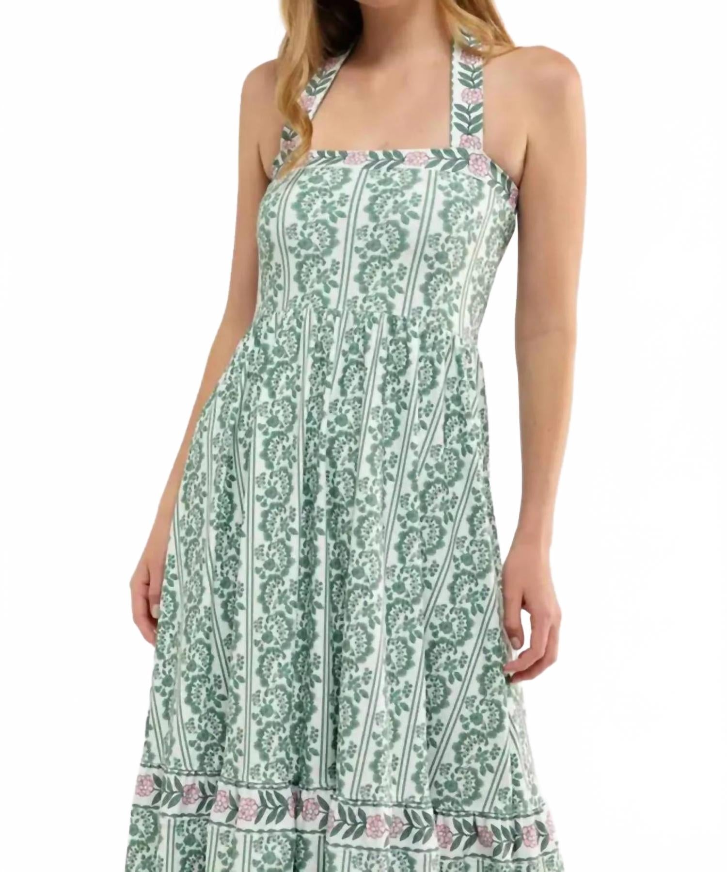 Kendall Dress In Ivy Twist Multi