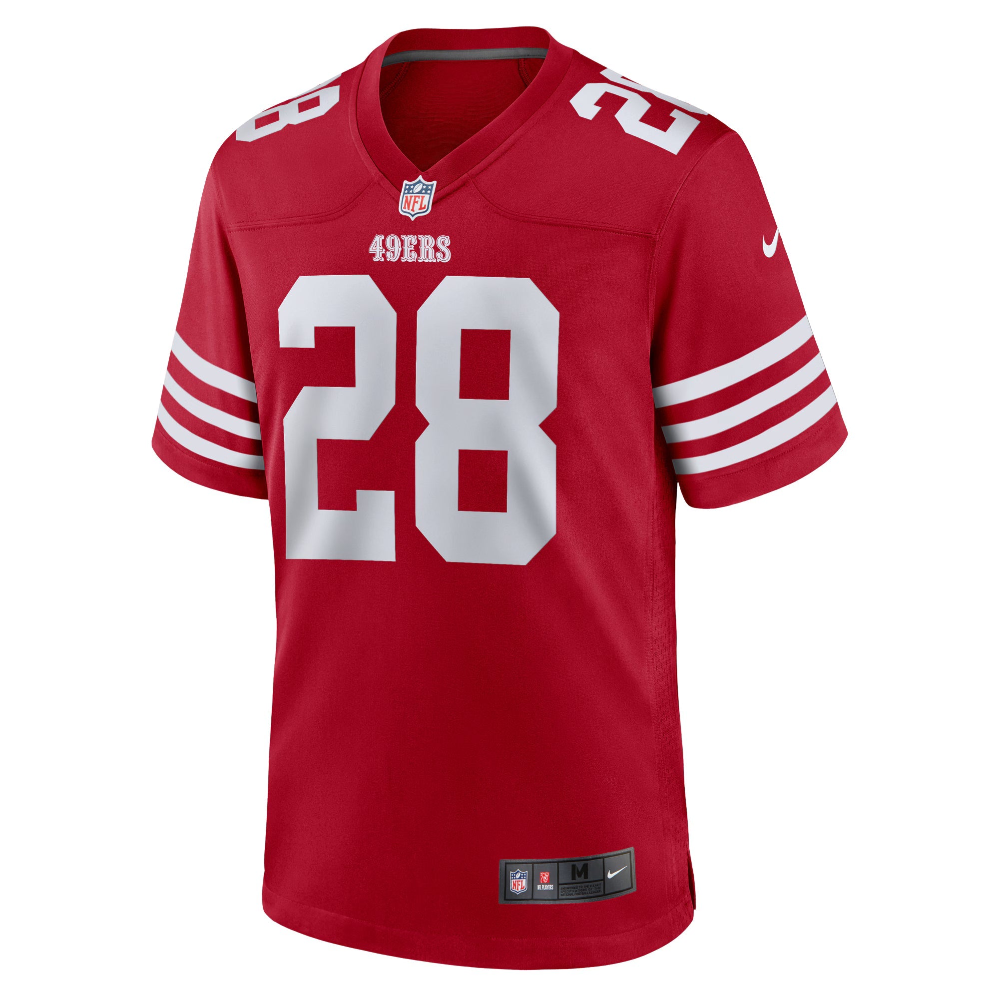 San Francisco 49ers Darrell Luter Jr. Scarlet Game Jersey