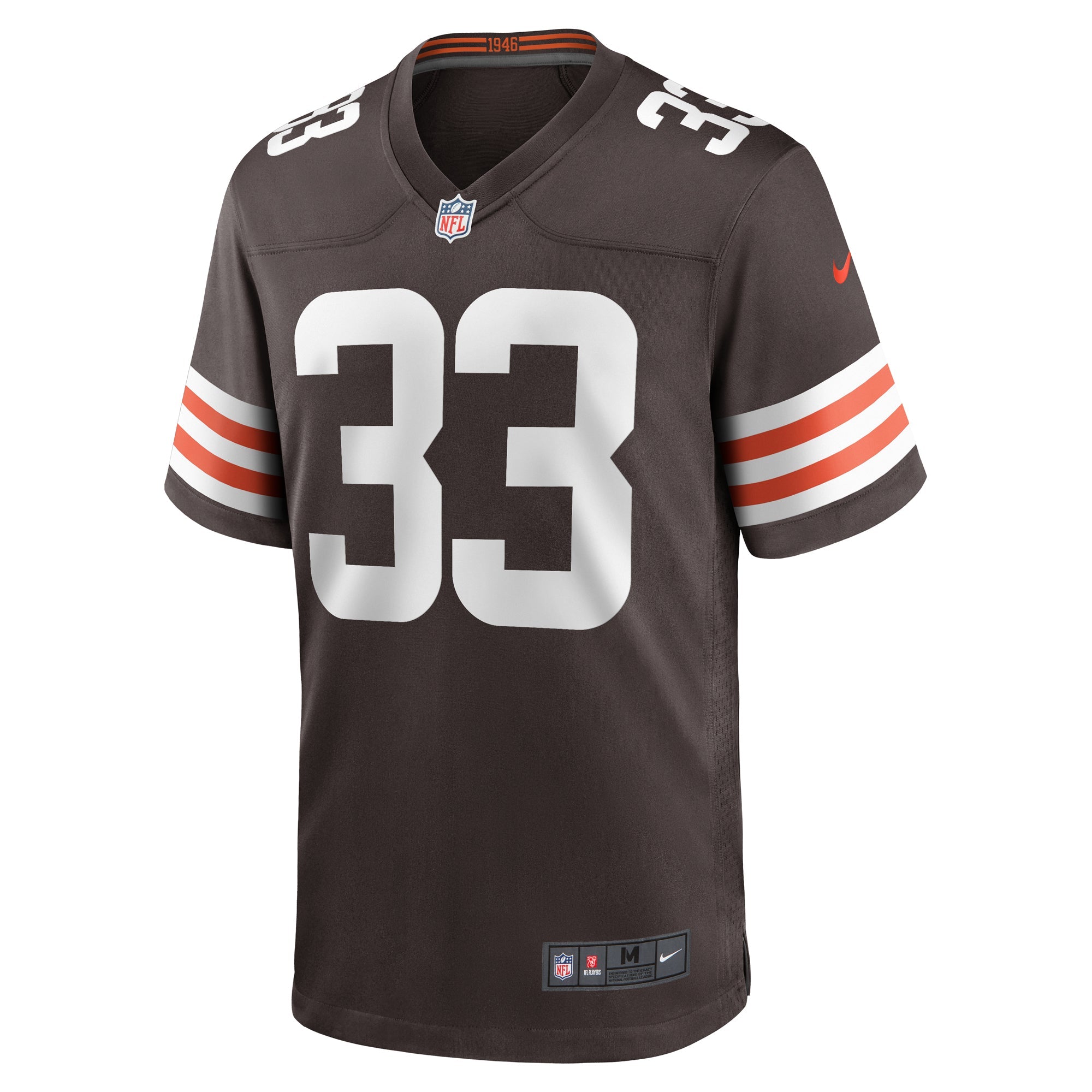 Cleveland Browns Ronnie Hickman Brown Team Game Jersey