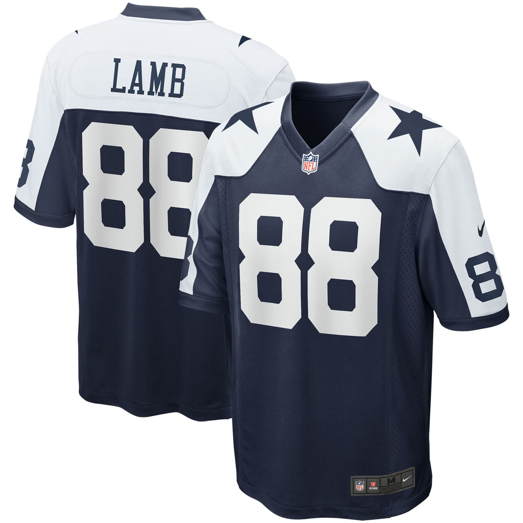 Dallas Cowboys CeeDee Lamb Navy Alternate Game Team Jersey